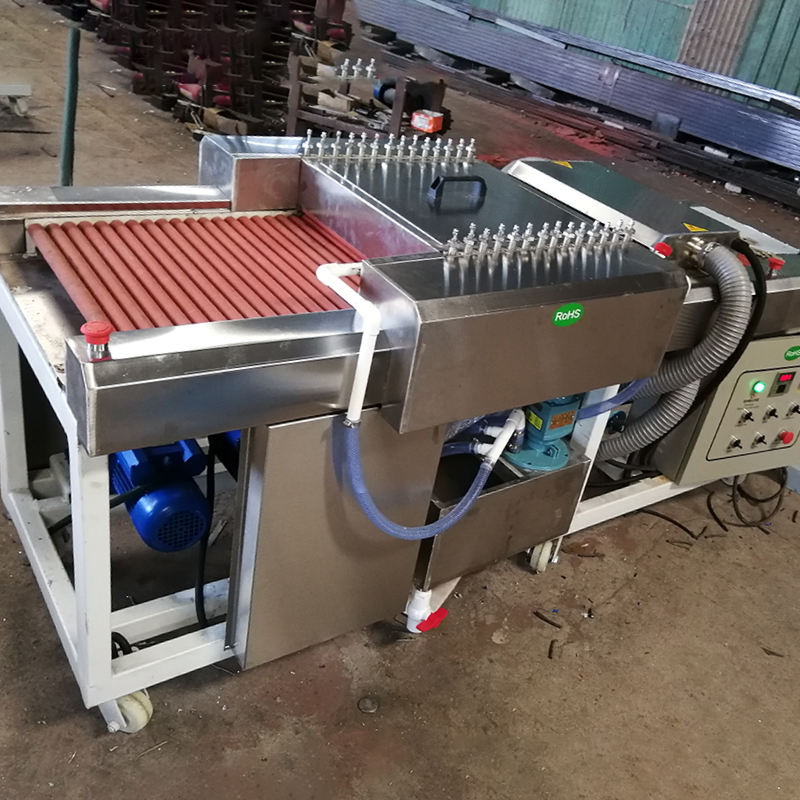 High Quality Industrial Ultrasonic Cleaner Insulating Glass Manufacturing New Horizontal Glass Washing Drying Machine Motor