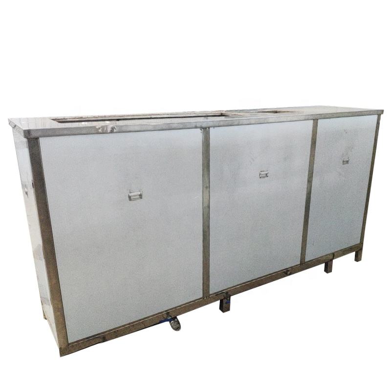 Mechanical Ultrasonic Cleaner IndustryGrade 4Tank Ultrasonic Cleaner With Solvent Recycling Drying