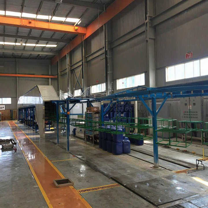 Manufacturer Customized Cleaning and Drying Line Before Coating and Spraying for Stainless Steel Kettle