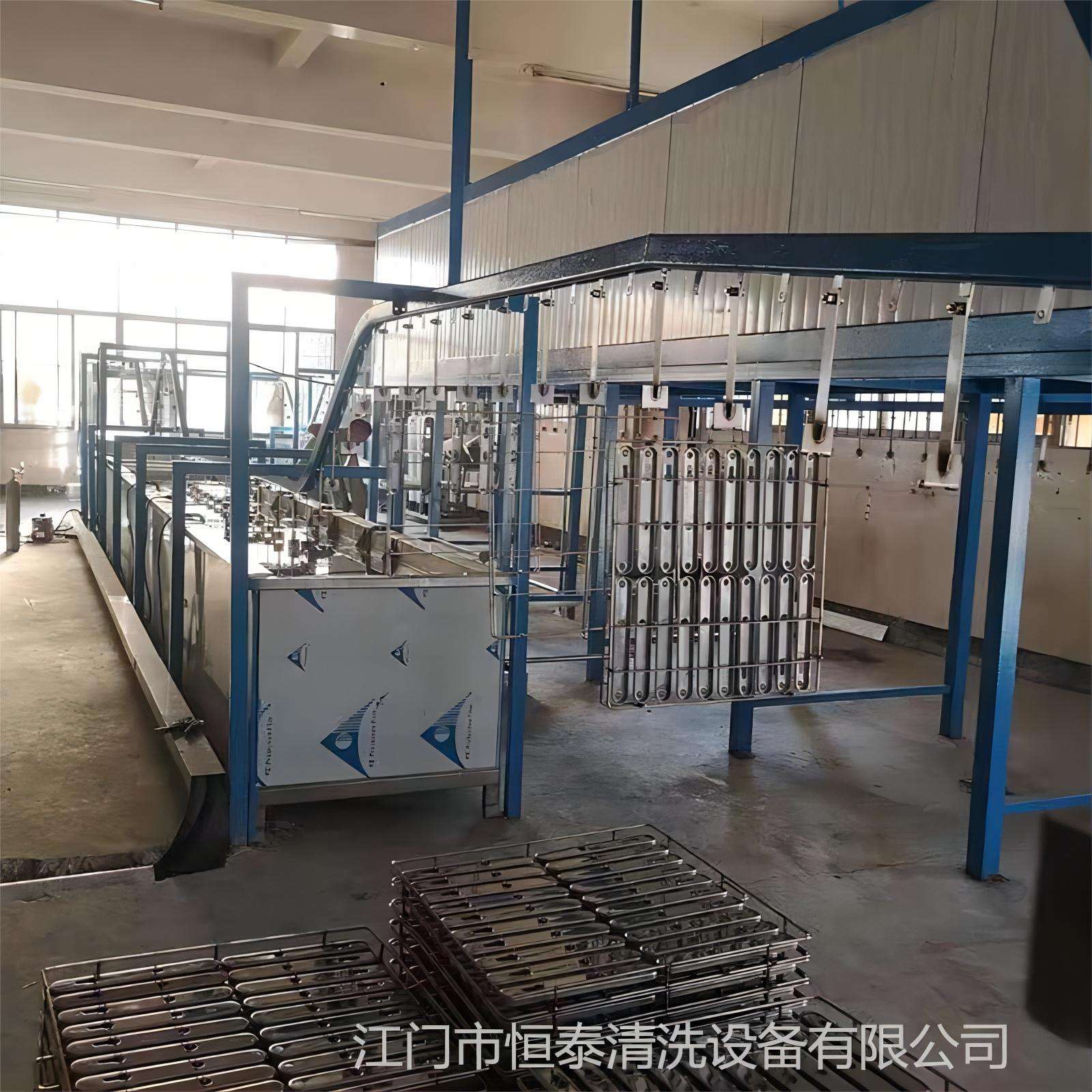 Manufacturer Customized Cleaning and Drying Line Before Coating and Spraying for Stainless Steel Kettle