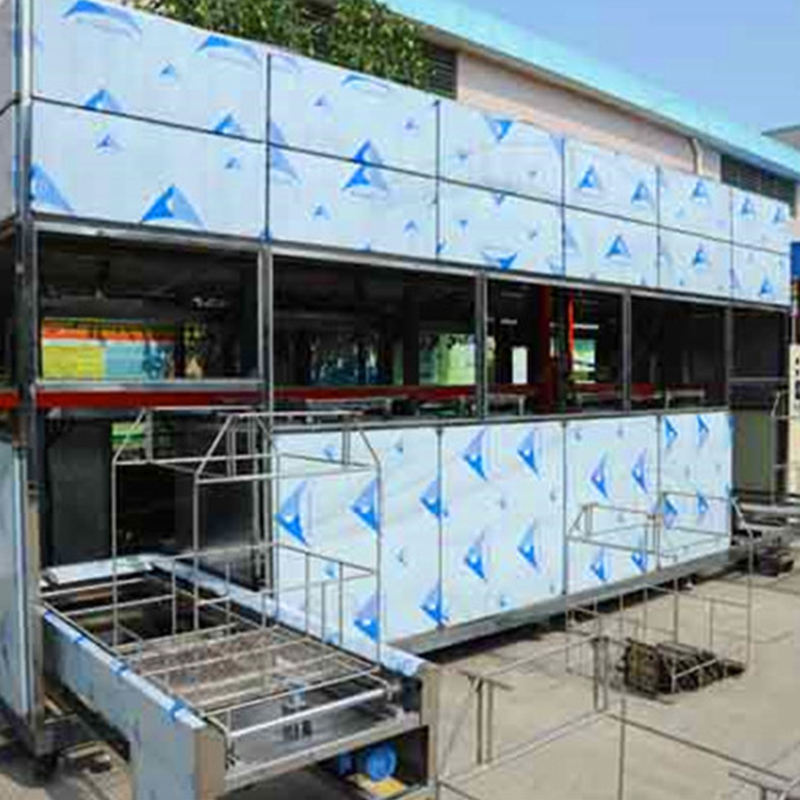 Descaling / Stripping Fully Automatic Cleaner With Frequency Ultrasonic Power Transducer Cavitation Effect Tank Multi-Stage