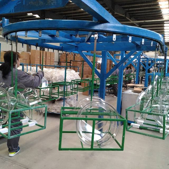High Pressure Spray Cleaning Drying Line Coating Line Before the Treatment of Glass Kettle Hanging Cleaning Equipment
