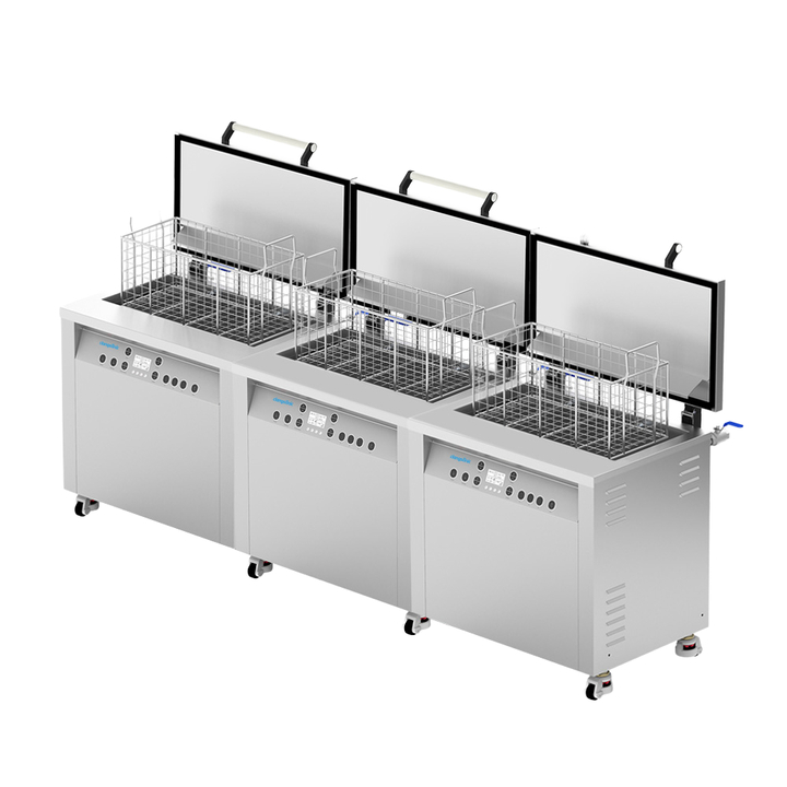 40k/28KHz 3600W Digital Semi-automatic Industrial Ultrasonic Cleaning Machine, Multi Slot Electric Ultrasonic Cleaning Machine