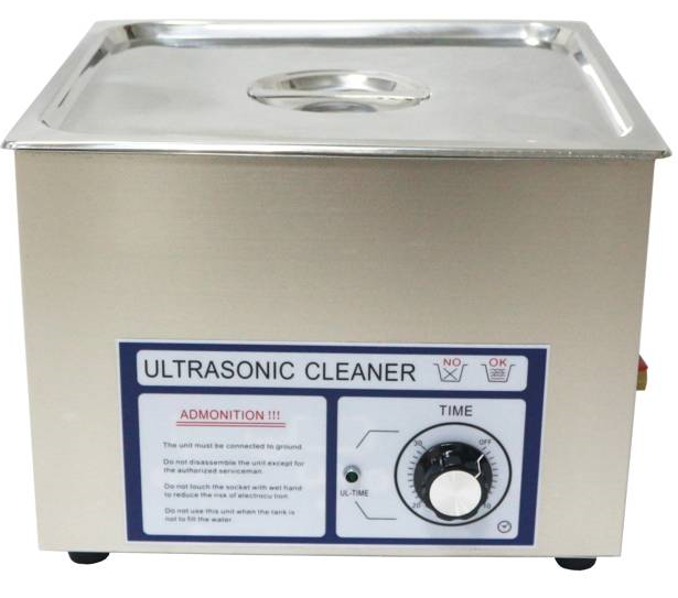Small Ultrasonic Cleaning Machine Desktop Mechanical Control without Heating Cleaning Machine