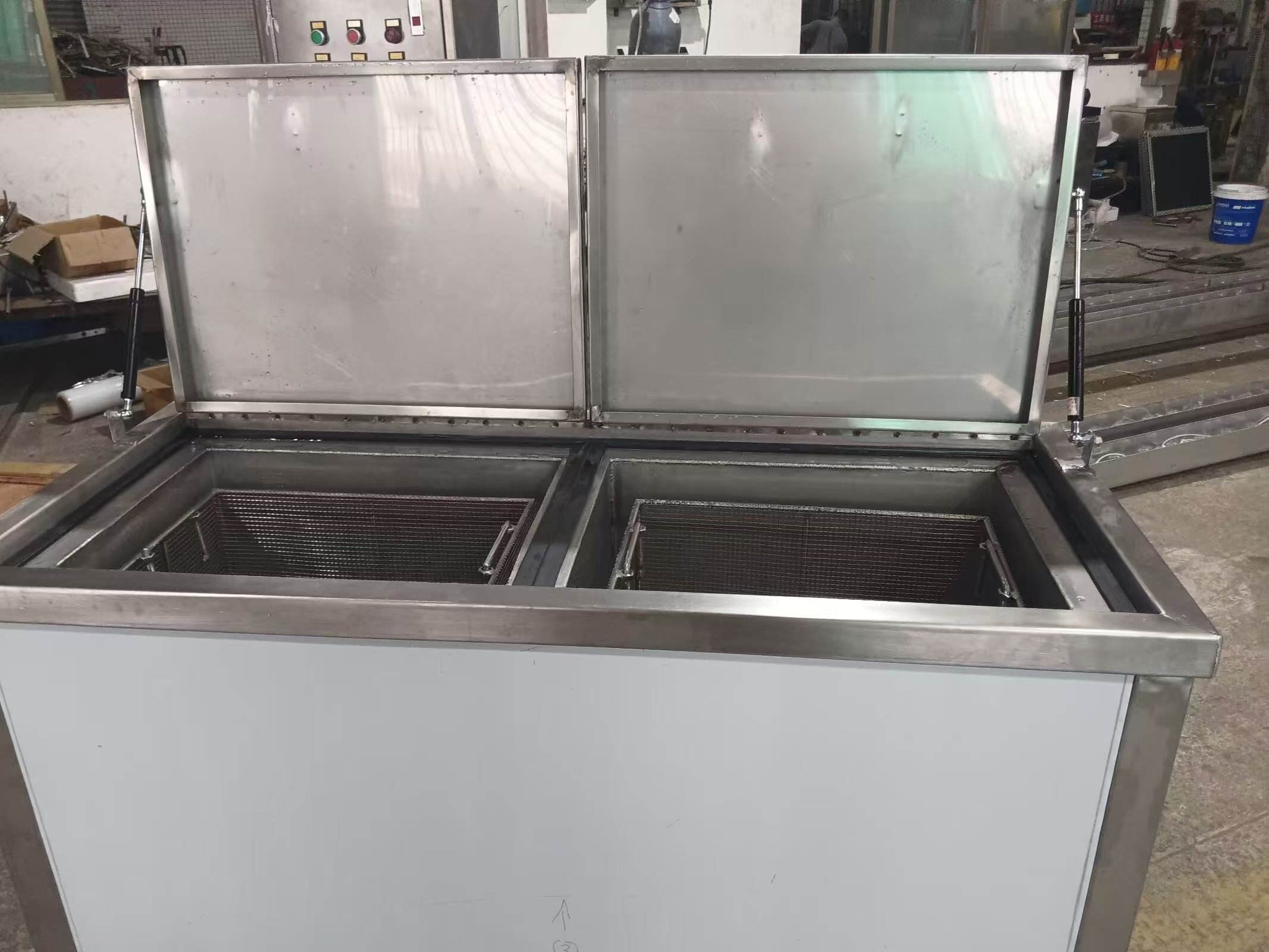 Ultrasonic Cleaner 50l Spot Removal Machine Industrial Degreaser Cleaning Helmet Machine Soak Tanks Washing tank