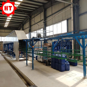 Industrial Hanging Chain Ultrasonic Cleaning & Drying Line - Automated Conveyor System