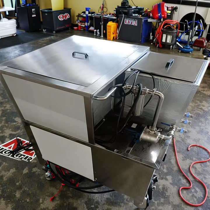 3600W Single Filtration Cycle 360L Capacity Industrial Ultrasonic Cleaner for Clean Engine Single Cycle with High Efficiency