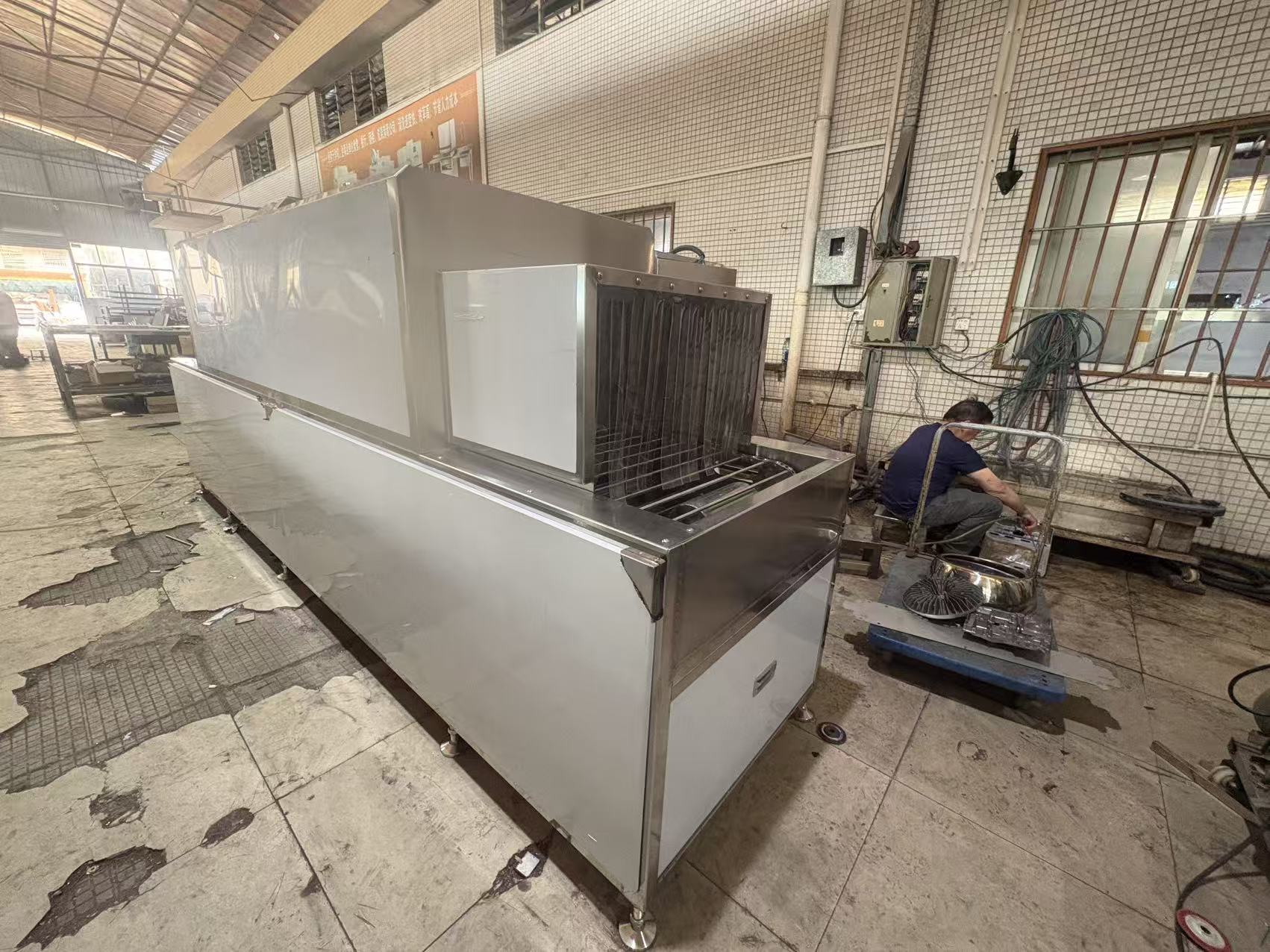 Industrial Pot Lid Cleaning Machine