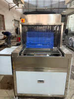 Automatic Plastic Turnover Basket Washing Machine