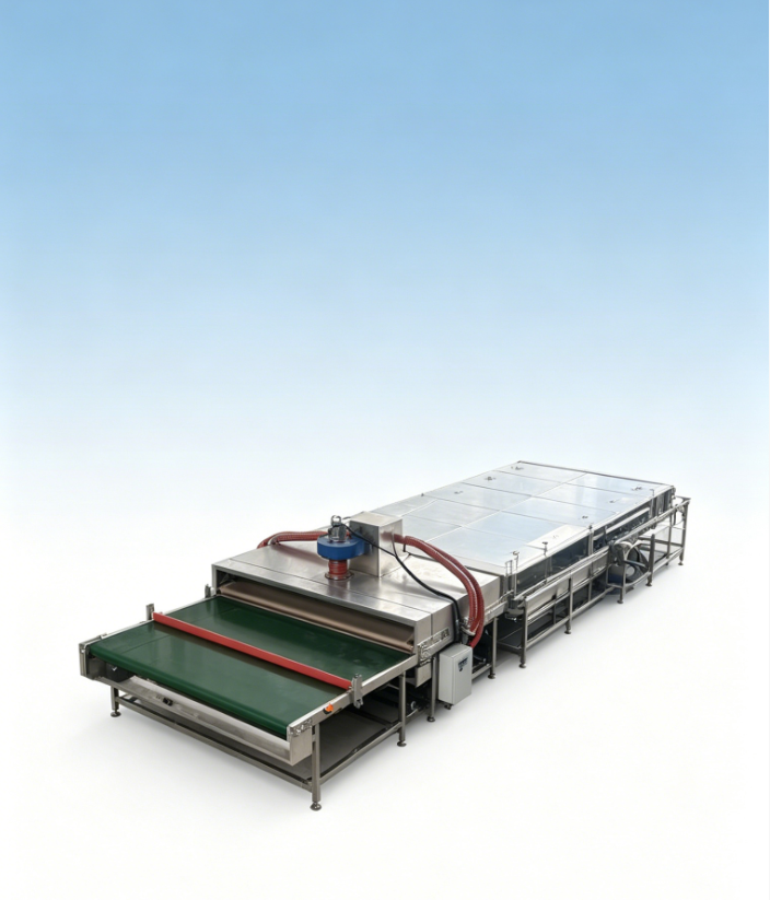 Continuous Mesh‑belt Conveyor Film Cleaning Machine, Production Line for Surface Dust Removal of Optical Film And Plastic Film